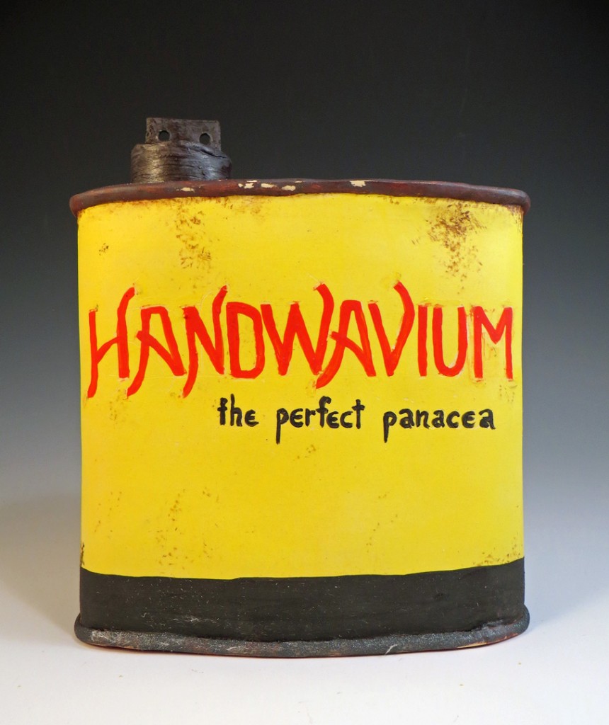 Handwavium Canister, 2014, Liz Crain