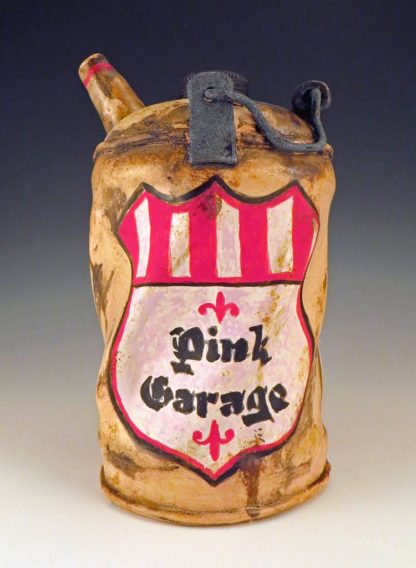 Pink Garage Tea Can