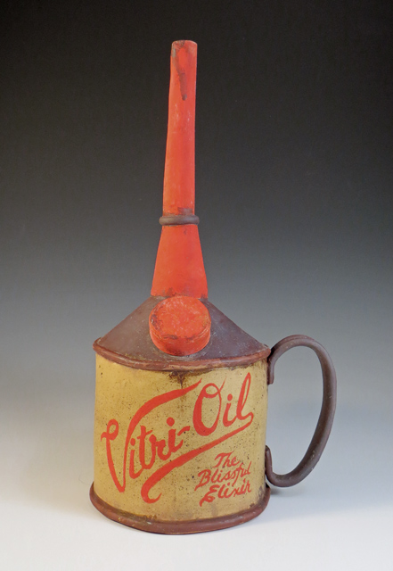 Ceramic Vitri-Oil Tea Can