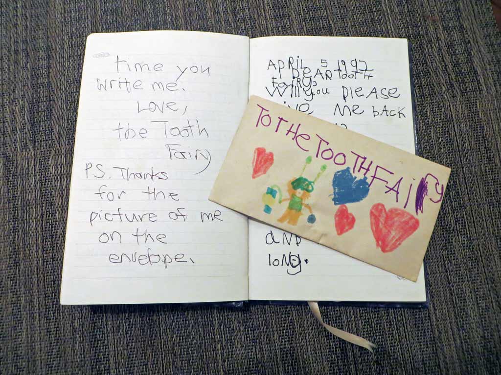 An open journal to and from the Tooth Fairy