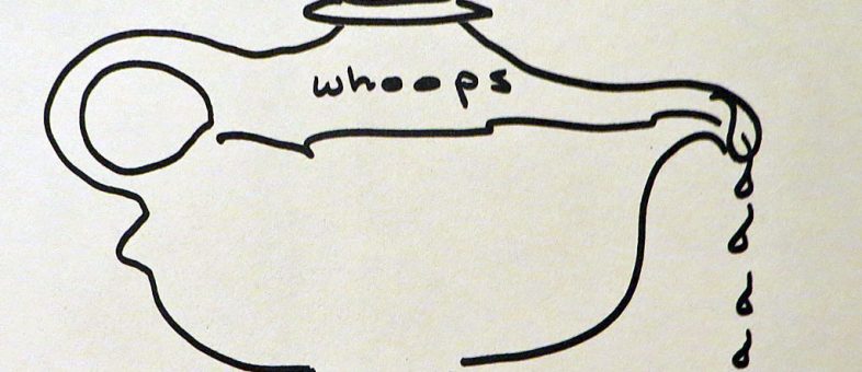 Drawing of Teapot Spout Fail
