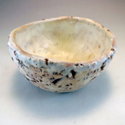 Henpecked Bowl Eggshell Tilt View