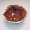 Henpecked Bowl in Russet top view