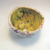 Henpecked Bowl in Marigold top view