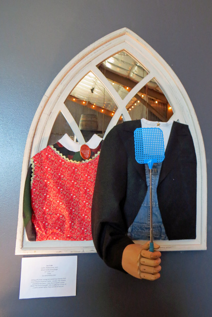 American Gothic with Flyswatter