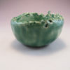Henpecked Bowl in Aqua with Gold Chicken Decal - Image 2