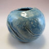 Sky Blue Pinch Pot side