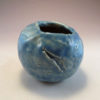 Sky Blue Pinch Pot side