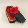 Small Lidded Casket Box with Faux Rose - Image 4