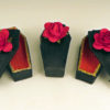Small Lidded Casket Box with Faux Rose - Image 5