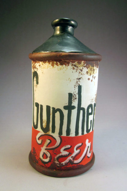 Gunther's Conetop Beer Can