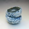 Henpecked Bowl in Velvety Grays - Image 3