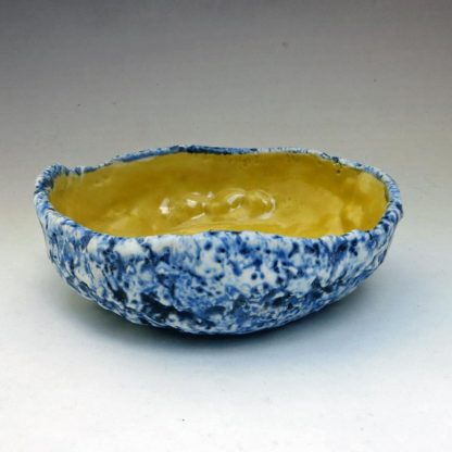 Henpecked Bowl in Golden Yellow