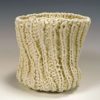 knitted porcelain cup