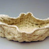 knitted porcelain bag top