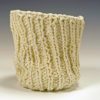 knitted porcelain cup