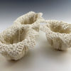 Sawtooth Lace Porcelain Cups