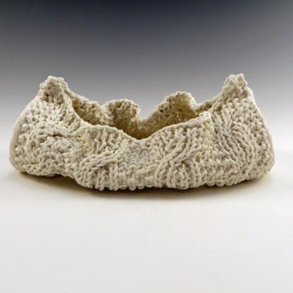 knitted porcelain bag