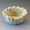 knitted porcelain candy cup