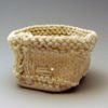 knitted porcelain cup