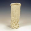 knitted porcelain vase