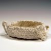 crocheted porcelain basket