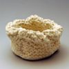 knitted porcelain cup