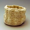 knitted porcelain cup