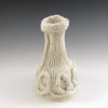 knitted porcelain vase