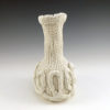 knitted porcelain vase