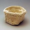 knitted porcelain cup