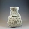 knitted porcelain vase