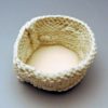 knitted porcelain cup