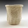 knitted porcelain cup