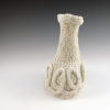 knitted porcelain vase