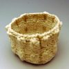 knitted porcelain cup