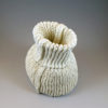 knitted porcelain vase