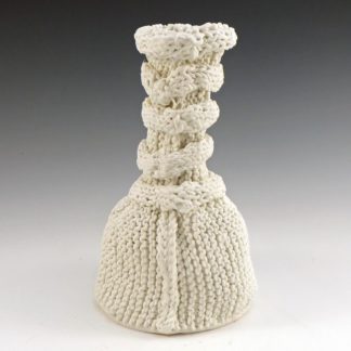 Knitted Porcelain Vase