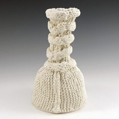 Knitted Porcelain Vase