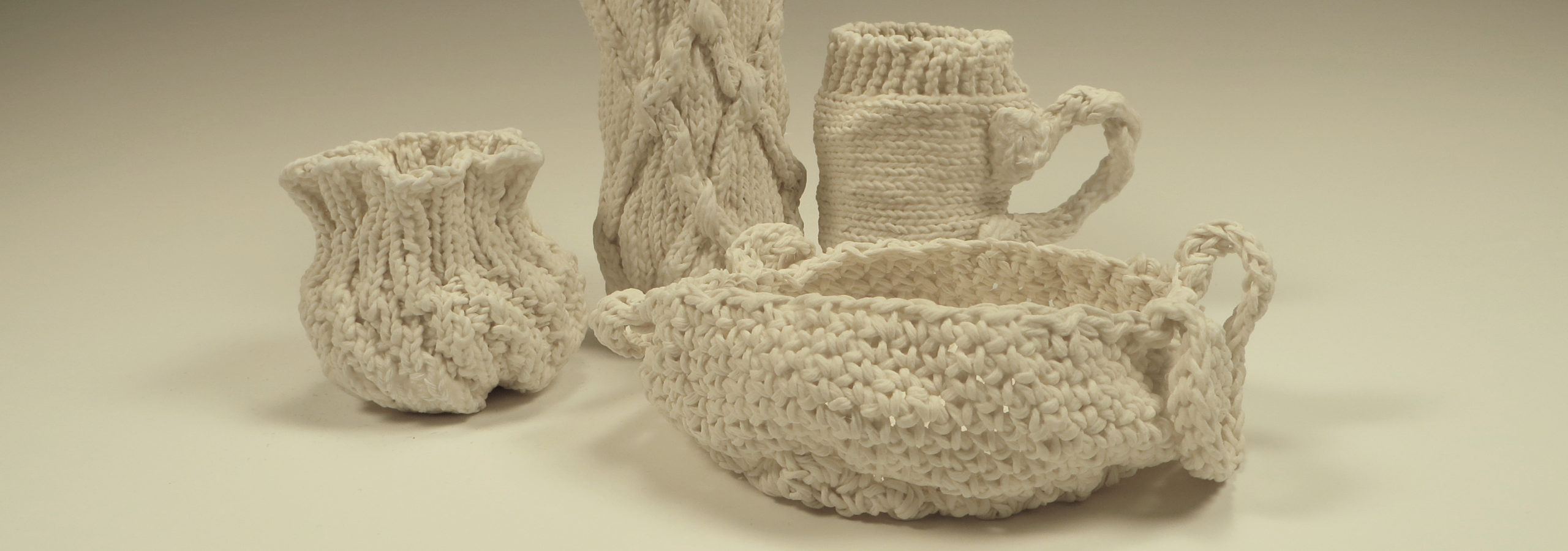 Knitted Porcelains - Liz Crain Ceramics