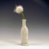 KP wine bottle with dandelion