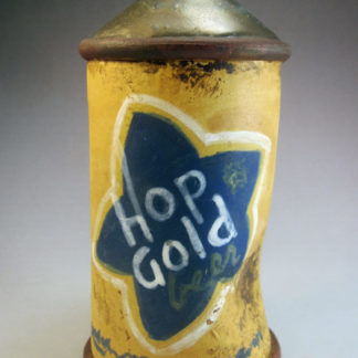 ceramic beer can