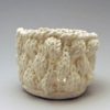 Knitted porcelain small cup
