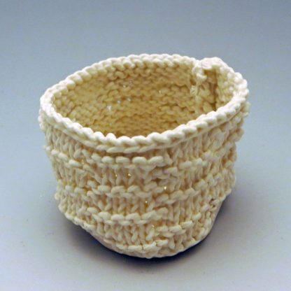 knitted porcelain small cup