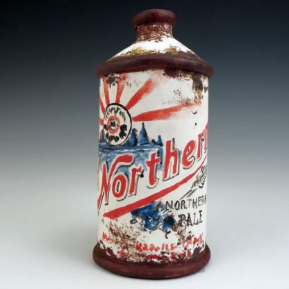 ceramic beer can