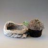 Ceramic Bag with Glittery Knit Cupcake - Image 2