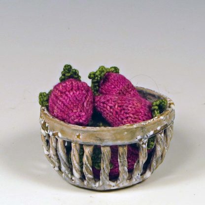 strawberries and basket