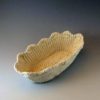 knitted porcelain oval basket