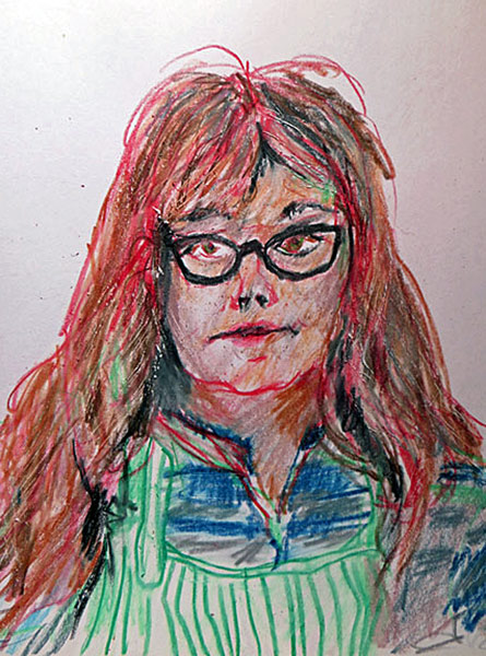 LizCrainSelfPortrait