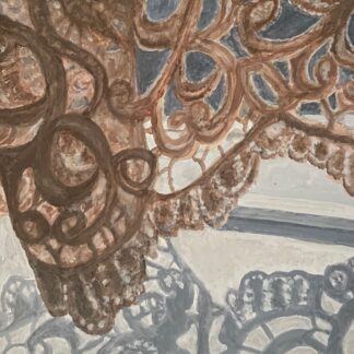 Afternoon Lace Acrylic Painting